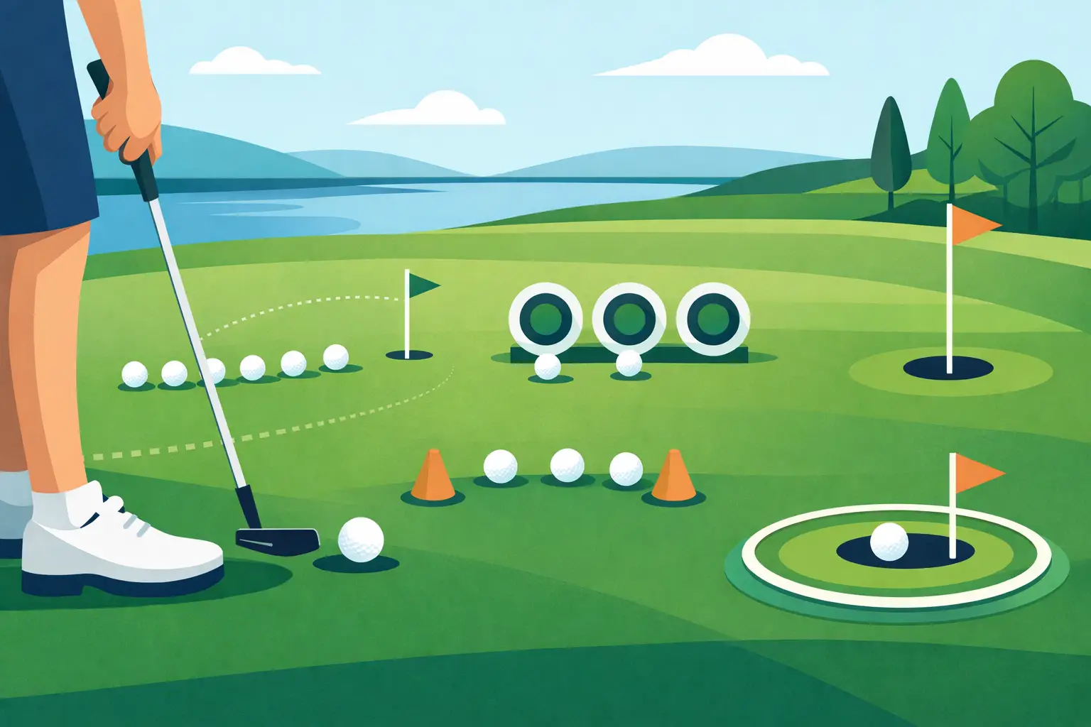 7 Distance Control Putting Drills That Work