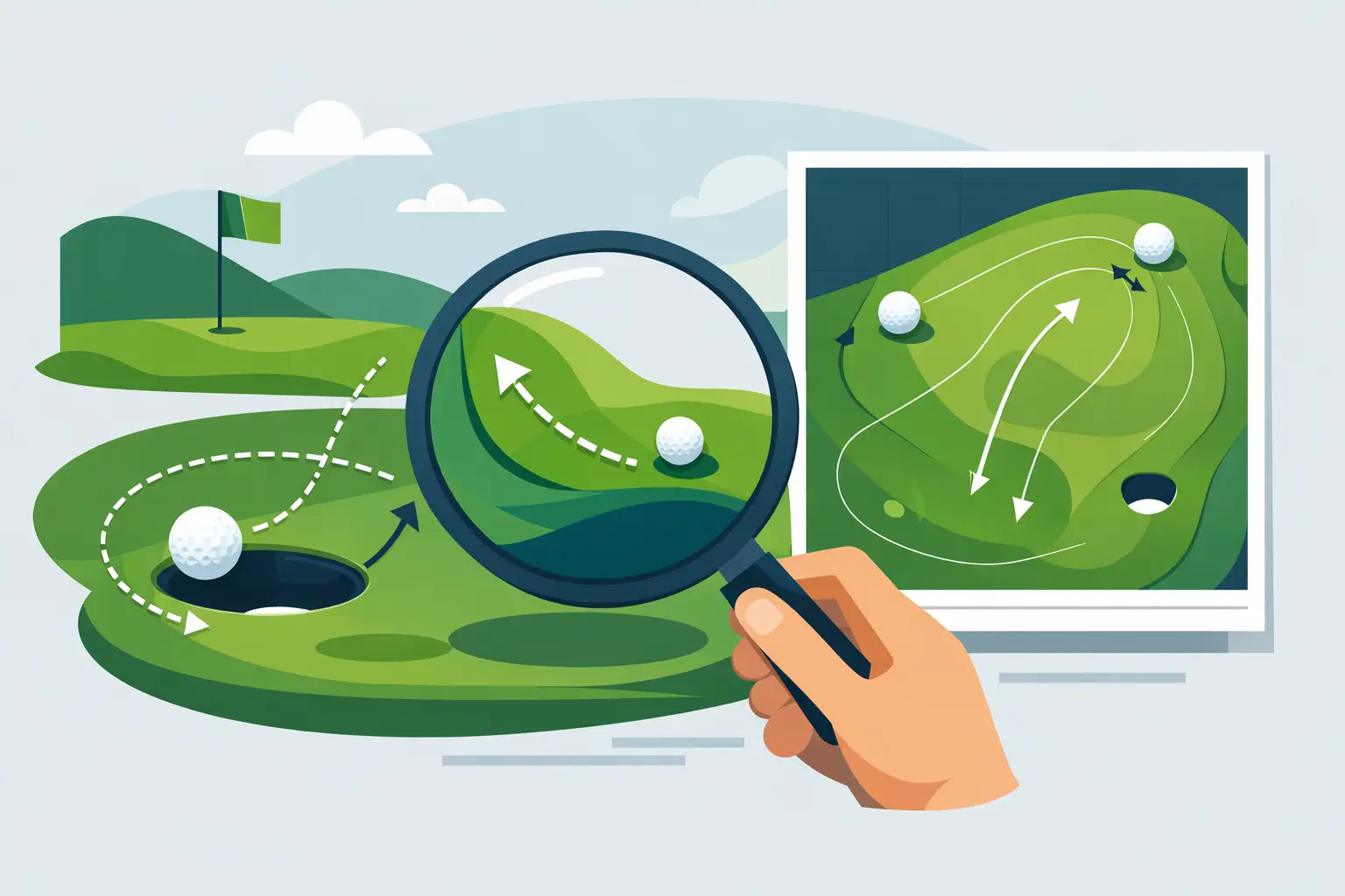 Aimpoint Green Reading Chart Explained