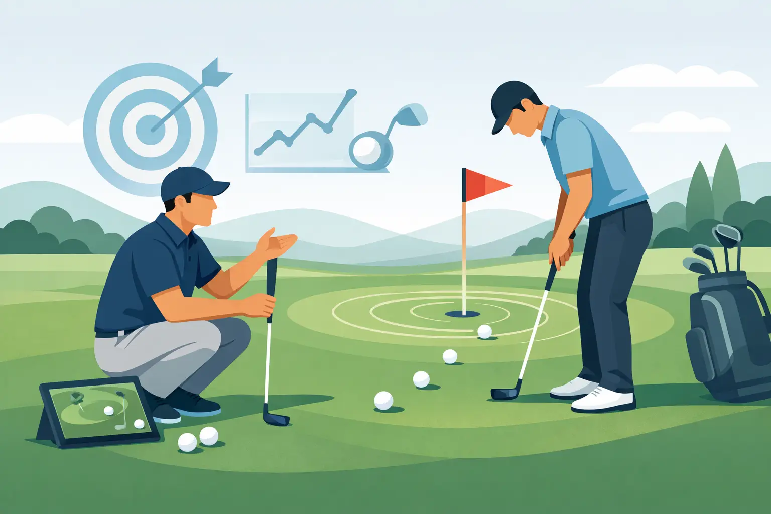 Putting Lesson Benefits That Lower Scores